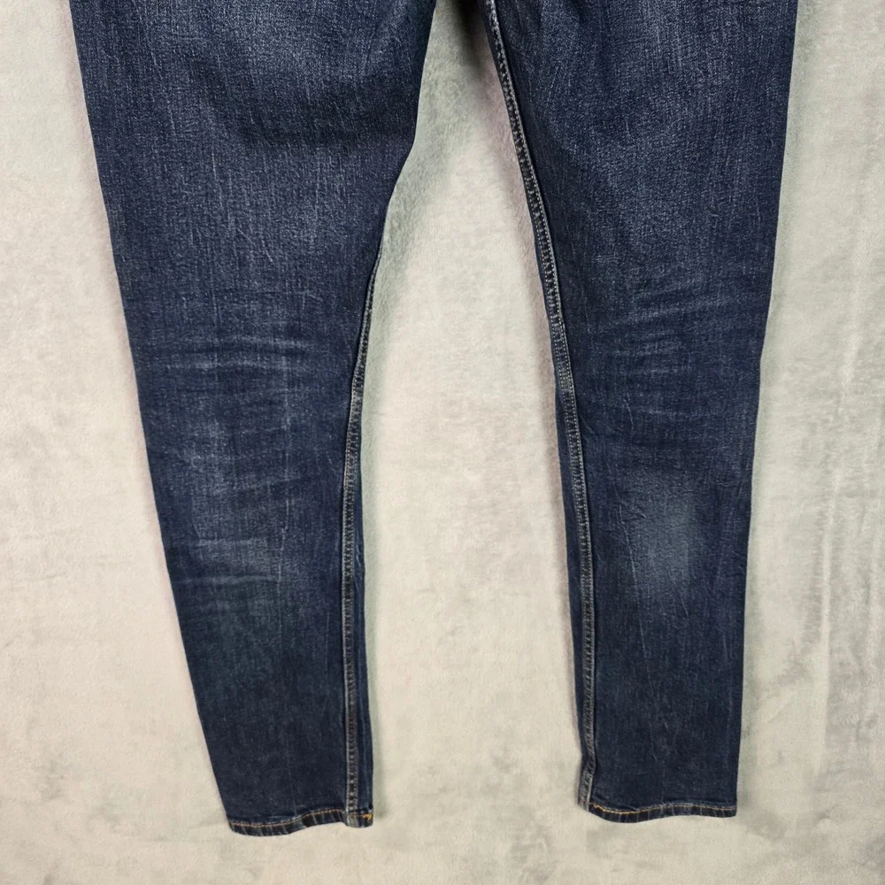 Levis 510 Skinny Fit Jeans Mens 34x34 Dark Wash Indigo Stretch‎ Denim 05510-0721